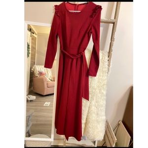 Shein Burgundy dress